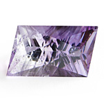 Amethyst  mit koncaven Facetten