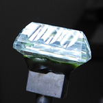 Topaz with concave facets