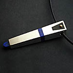 Lapis-lazuli
bois d'bne
argent 925 et or 750
SFR. 620.-